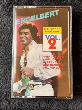 Engelbert - The Best of Engelbert Vol. 2 Cassette (White Outfit, Teal Title)